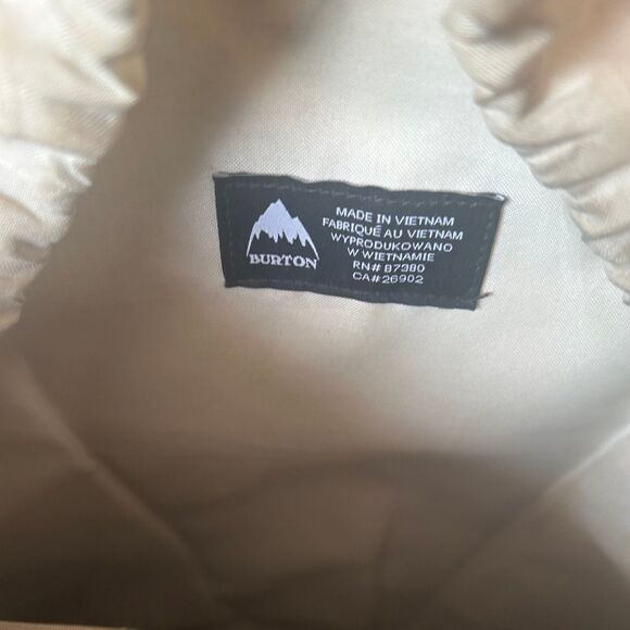 Burton Tinder Backpack Rucksack 30L Outdoor Topload Canvas Camping Hiking Green - Picture 6 of 7